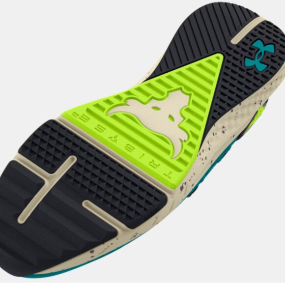 Under Armour Teal and Black Project Rock BSR 4 Men's Training Shoes - Picture 4 of 7